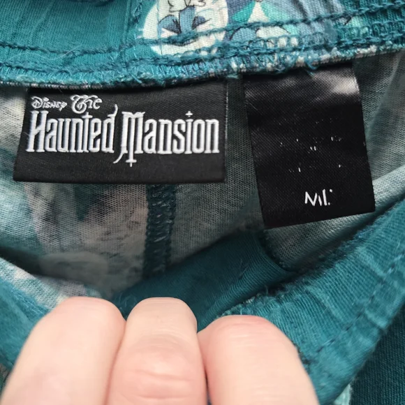 Disney The Haunted Mansion Hitchhiking Ghosts Allover Print Sleep Pant - Picture 5 of 5